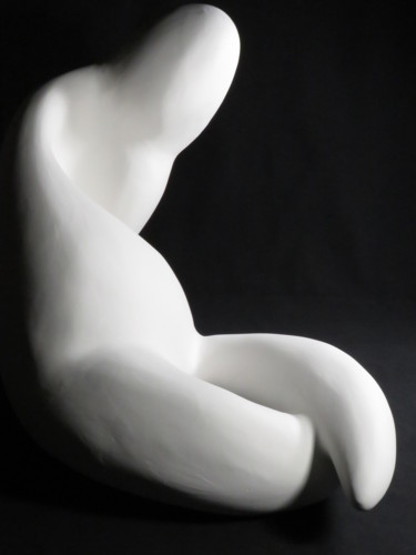 Sculpture intitulée "Seul(e)" par Sara Amato-Gentric, Œuvre d'art originale, Techniques mixtes