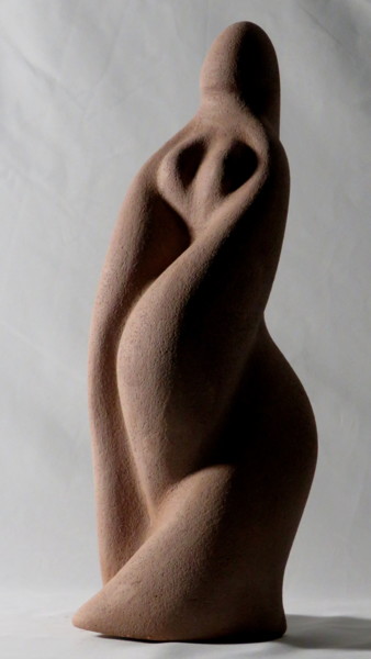 Sculpture intitulée "Angélique" par Sara Amato-Gentric, Œuvre d'art originale, Céramique