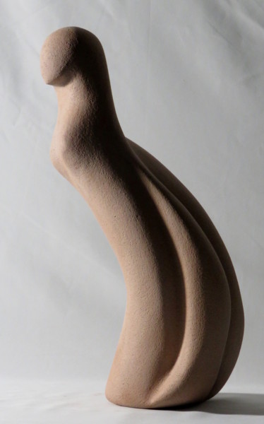 Sculpture intitulée "Iris" par Sara Amato-Gentric, Œuvre d'art originale, Céramique
