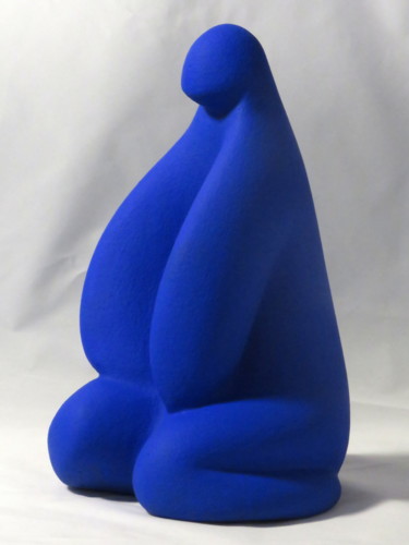 Sculpture titled "L'attente" by Sara Amato-Gentric, Original Artwork, Ceramics