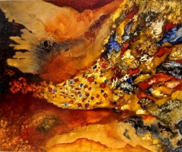 Pintura titulada "Riqueza interior" por Sara Diciero, Obra de arte original, Oleo