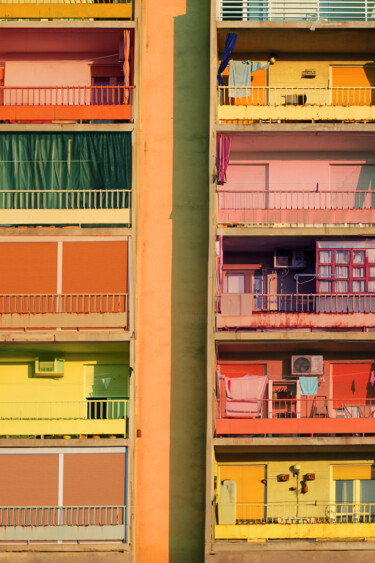 Фотография под названием "Immeuble#2" - Sara Fraysse, Подлинное произведение искусства, Цифровая фотография