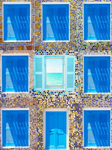 Grafika cyfrowa / sztuka generowana cyfrowo zatytułowany „Immeuble #4” autorstwa Sara Fraysse, Oryginalna praca, Fotografia…