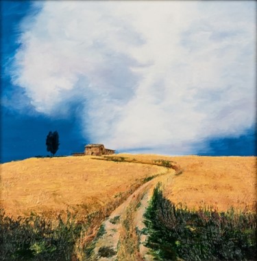 Malerei mit dem Titel "Toscana/ Tuscany" von Sara Maio, Original-Kunstwerk