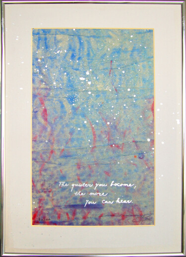 Картина под названием "For Joy XXXII." - Sarah I. Avni, Подлинное произведение искусства, Масло Установлен на Деревянная рам…