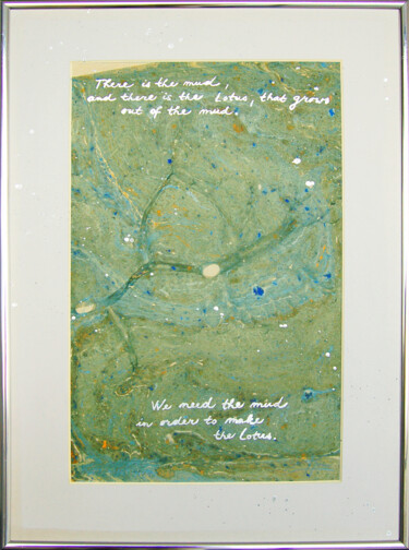 Картина под названием "For Joy XXXIII." - Sarah I. Avni, Подлинное произведение искусства, Масло Установлен на картон
