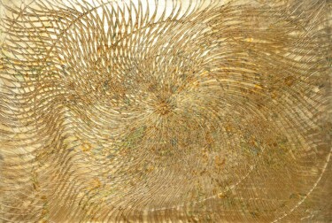 Peinture intitulée "Genesis XXXI. (N 6/…" par Sarah I. Avni, Œuvre d'art originale, Acrylique Monté sur Châssis en bois