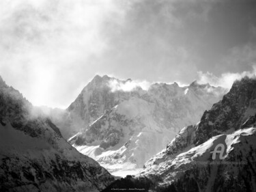 Fotografie getiteld "Chamonix Mont-Blanc…" door Sarah Leseigneur, Origineel Kunstwerk, Digitale fotografie