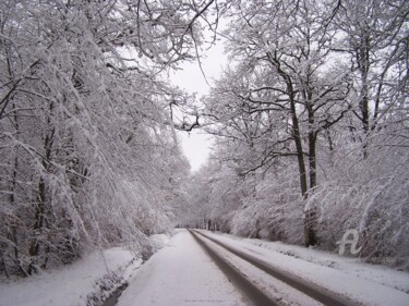 Photography titled "Sur la route" by Sarah Leseigneur, Original Artwork, Digital Photography