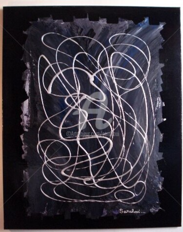 Peinture intitulée "Omnibulation planèt…" par Sarah Paolantonacci (Sarahoui), Œuvre d'art originale, Acrylique