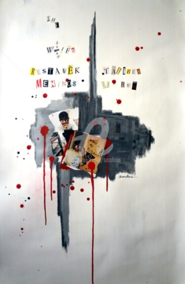 Peinture intitulée "The forgotten ones.…" par Sarah Paolantonacci (Sarahoui), Œuvre d'art originale, Autre
