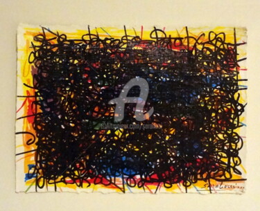 Peinture intitulée "Abstrait - 3." par Sarah Paolantonacci (Sarahoui), Œuvre d'art originale, Acrylique