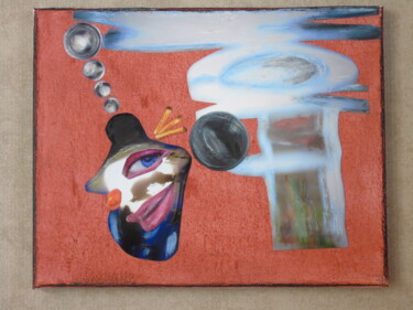 Peinture intitulée "Aclochez-moi" par Sarai David, Œuvre d'art originale, Pastel
