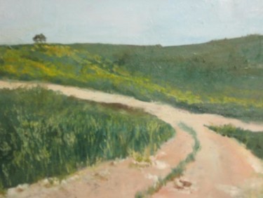 Painting titled "path" by Sarah Rozen, Original Artwork