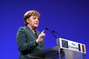Photographie intitulée "Angela Merkel" par Philippe Cordier, Œuvre d'art originale