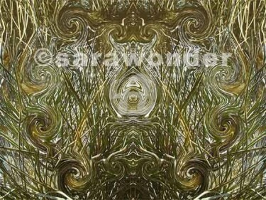 Digital Arts titled "Throne of Gras" by Sarawonder Artist, Original Artwork, Digital Painting