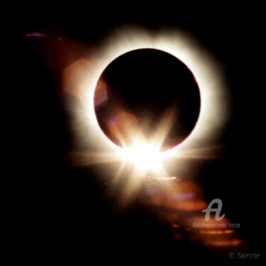 Фотография под названием "Eclipse de soleil (…" - Sarcie, Подлинное произведение искусства, Пленочная фотография