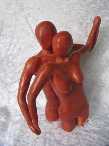 Sculpture titled "Sculpture "Ondulati…" by Sarcie, Original Artwork, Terra cotta