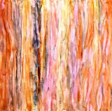 Картина под названием "Sensibility" - Fatima Sardinha, Подлинное произведение искусства, Масло Установлен на Деревянная рама…