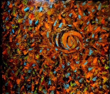Malarstwo zatytułowany „LoVe SoNg” autorstwa Fatima Sardinha, Oryginalna praca, Olej Zamontowany na Drewniana rama noszy