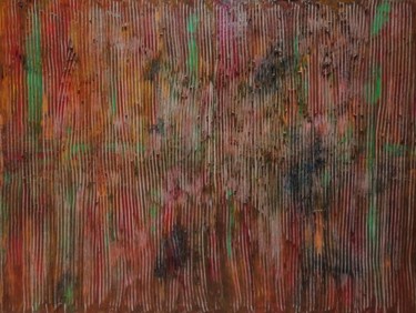 Pittura intitolato "Ripped Out" da Fatima Sardinha, Opera d'arte originale, Olio Montato su Telaio per barella in legno
