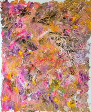 제목이 "Outside Myself"인 미술작품 Fatima Sardinha로, 원작, 기름 나무 들것 프레임에 장착됨