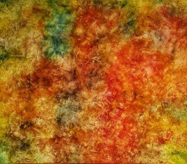 Peinture intitulée "A fragrant, colorfu…" par Raimundas Sarka, Œuvre d'art originale, Huile