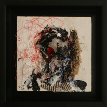 Painting titled "Experiment 2" by Sarkis Sislian, Original Artwork, Acrylic Mounted on Wood Stretcher frame