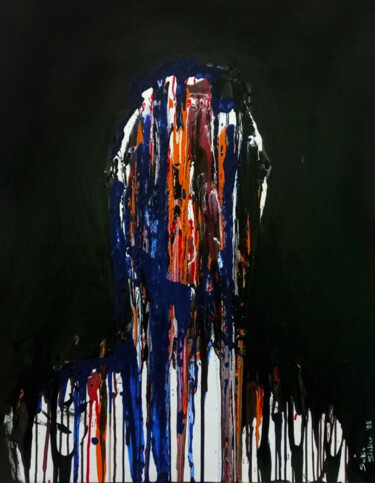 Malerei mit dem Titel "Veil 2" von Sarkis Sislian, Original-Kunstwerk, Acryl