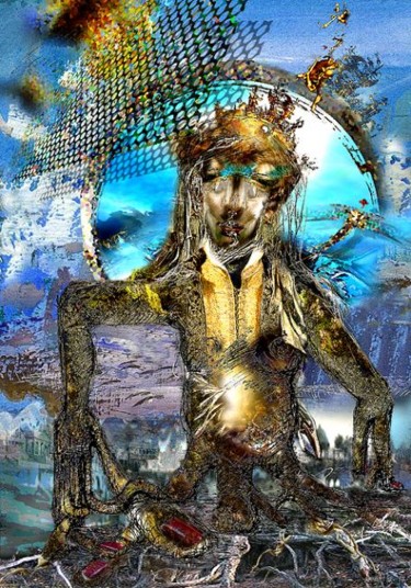 Digital Arts titled "WELL CONNECTED." by Pal Sarkozy Werner Hornung, Original Artwork