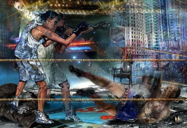 Digital Arts titled "ROUND 2008." by Pal Sarkozy Werner Hornung, Original Artwork