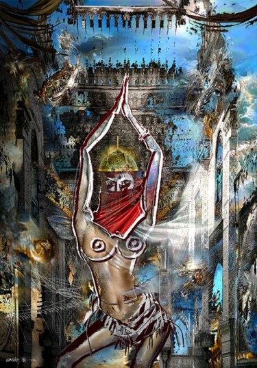 Arts numériques intitulée "THE LAST DANCE." par Pal Sarkozy Werner Hornung, Œuvre d'art originale