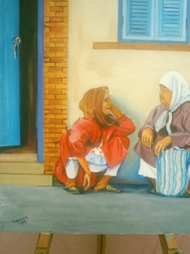 Pintura intitulada "Array" por Med Talagoud, Obras de arte originais