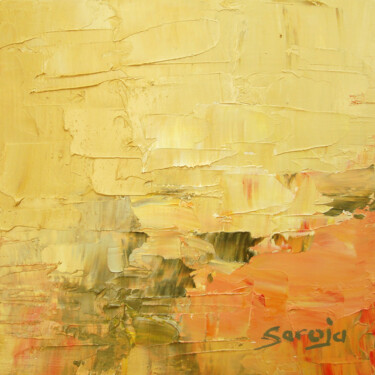 Картина под названием "1141-10Q Landscape…" - Saroja, Подлинное произведение искусства, Масло