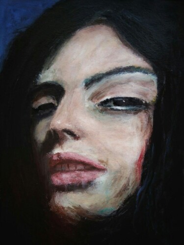 Peinture intitulée "Naughtiness" par Sasha Brisac, Œuvre d'art originale, Acrylique