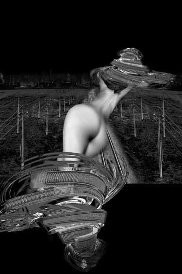 Photographie intitulée "НИОТКУДА НИКУДА" par Alexander Zavialov, Œuvre d'art originale, Photographie manipulée Monté sur Châ…