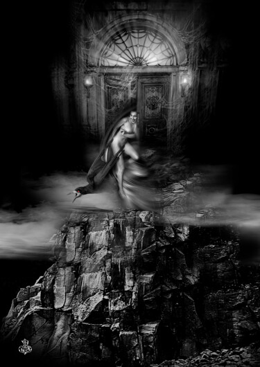 Photographie intitulée "ВТОРЖЕНИЕ 2" par Alexander Zavialov, Œuvre d'art originale, Photographie manipulée Monté sur Châssis…