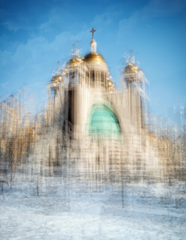 Photography titled "Cathedral of the Re…" by Sasha Rzhondkovsky, Original Artwork, Manipulated Photography