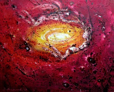 Painting titled "Space.jpg" by Samvel Atasunts, Original Artwork, Oil
