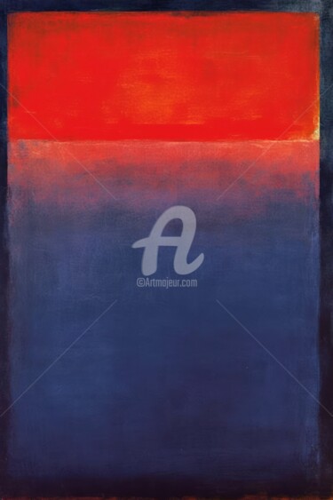 Peinture intitulée "Rothko's Reverie 5.…" par Satori No Michi, Œuvre d'art originale, Acrylique