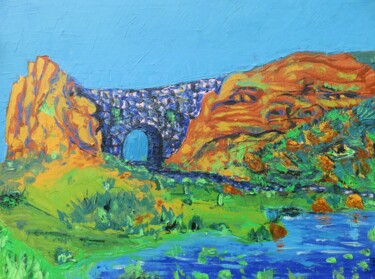 Malerei mit dem Titel "La Gomera 10 - "Bri…" von Satyam Art, Original-Kunstwerk, Acryl