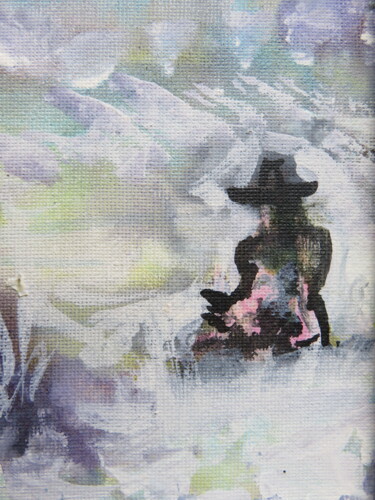Peinture intitulée "Bildausschnitt "Der…" par Satyam Art, Œuvre d'art originale, Acrylique