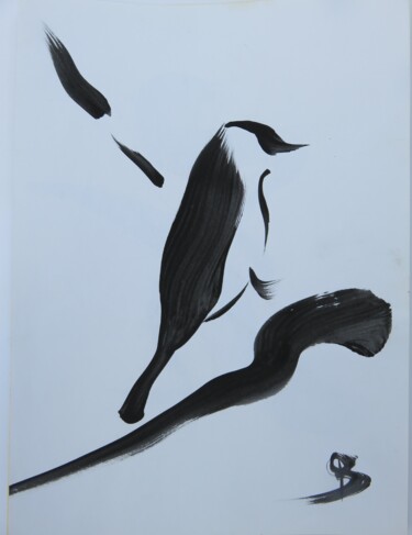 Drawing titled ""Dompfaff" - Kallig…" by Satyam Art, Original Artwork, Ink