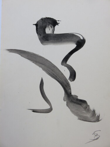 Tekening getiteld ""ZENGHA II" - Zen-M…" door Satyam Art, Origineel Kunstwerk, Inkt