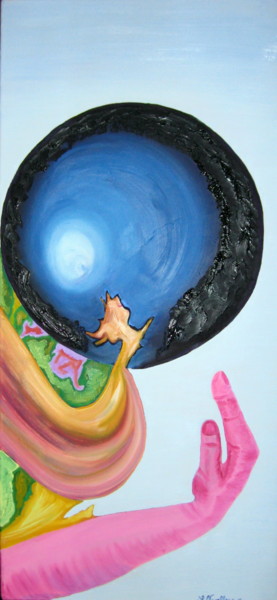 Painting titled "Un mundo feliz" by Saúl Nagelberg, Original Artwork