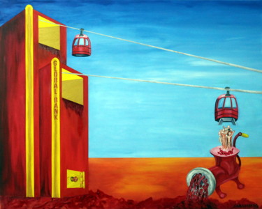 Pintura titulada "Descartables" por Saúl Nagelberg, Obra de arte original, Oleo