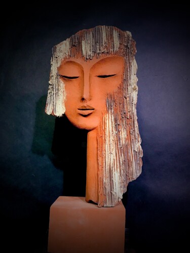 Sculpture titled "N°1640" by Saulterre, Original Artwork, Terra cotta