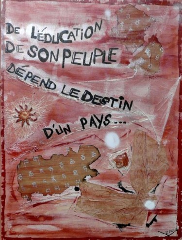 Painting titled "Evidence..." by Sylvie Sauvé, Original Artwork