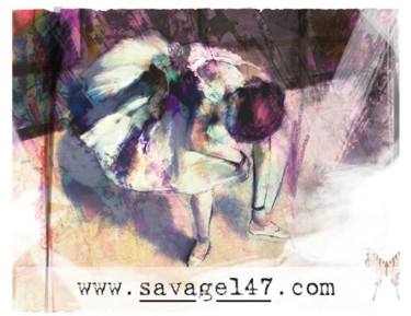 Peinture intitulée "la fièvre de Degas" par Savage147, Œuvre d'art originale