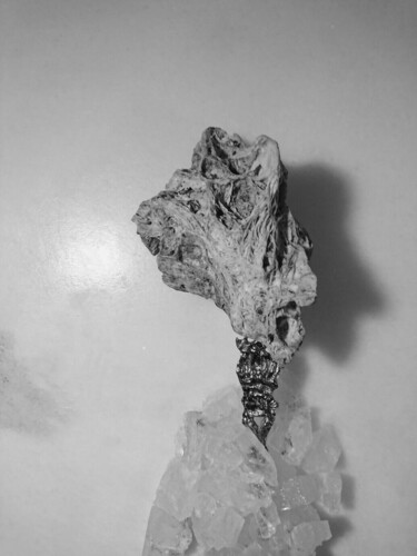 Escultura intitulada "Giacometti" por Savaş Konya (Savaş), Obras de arte originais, Pedra